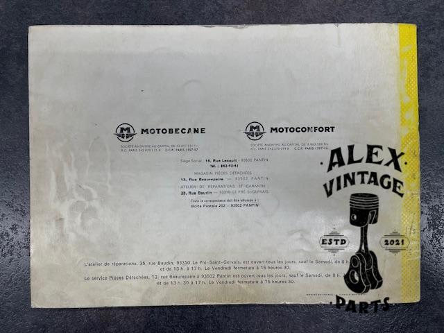 Catalogue pièce motobécane motoconfort D55