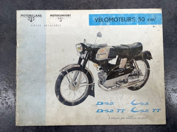 Catalogue pièce motobécane motoconfort vélomoteur