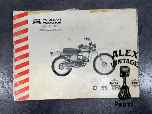 Catalogue pièce motobécane motoconfort D55 TRIAL