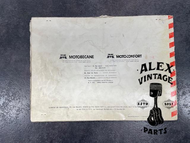 Catalogue pièce motobécane motoconfort D55 TRIAL