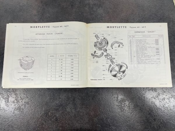 Catalogue pièce motobécane motoconfort mobylette 40T