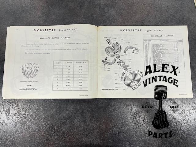 Catalogue pièce motobécane motoconfort mobylette 40T