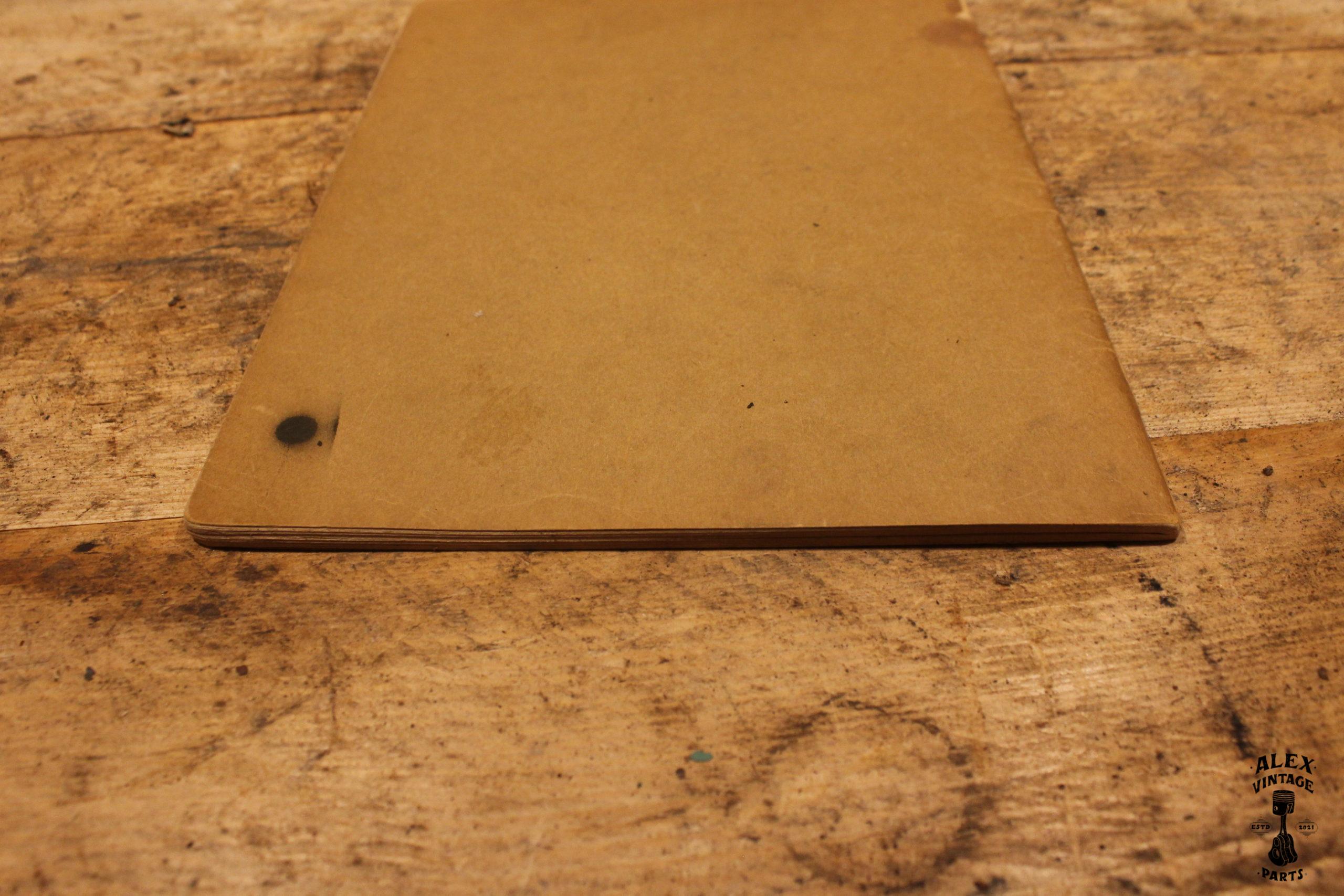 Manuel d’origine Harley-Davidson 750 XA