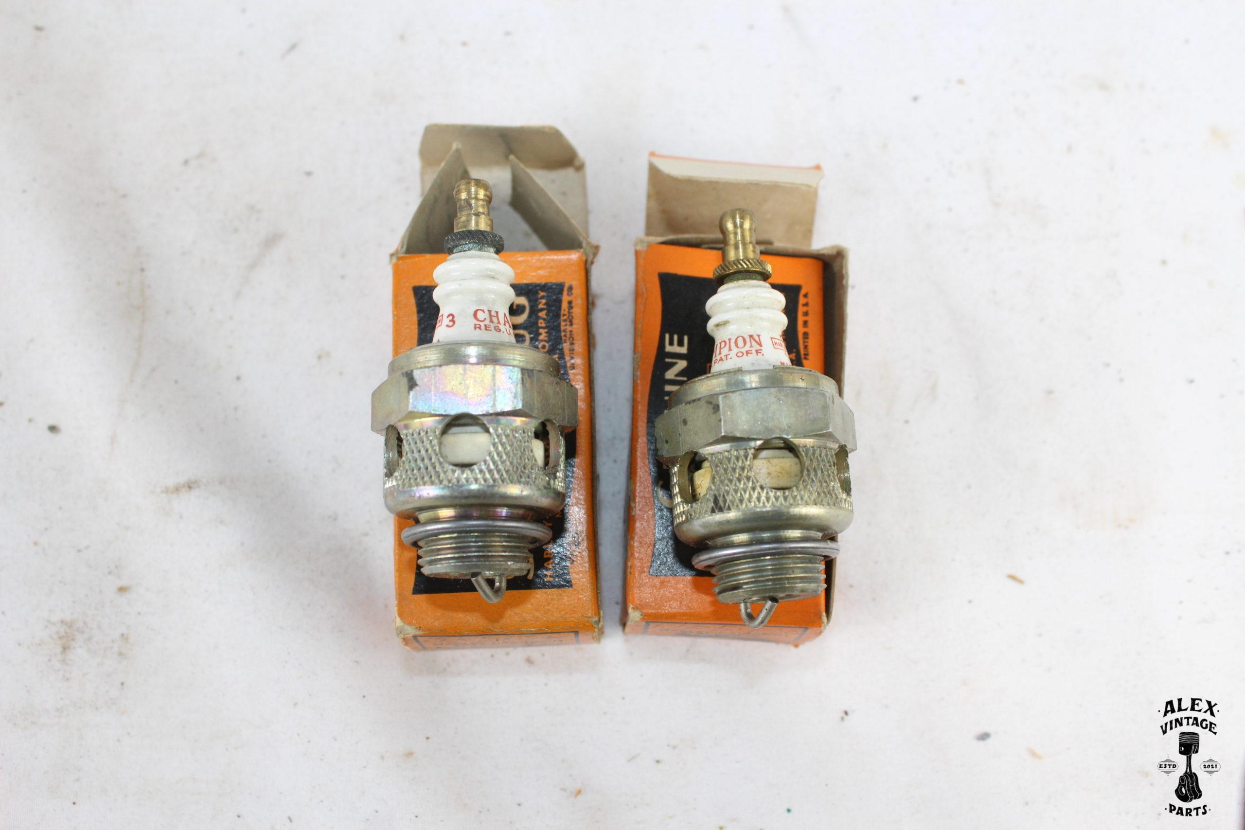 Bougies NOS Champion N°3 Harley-Davidson Spark Plugs