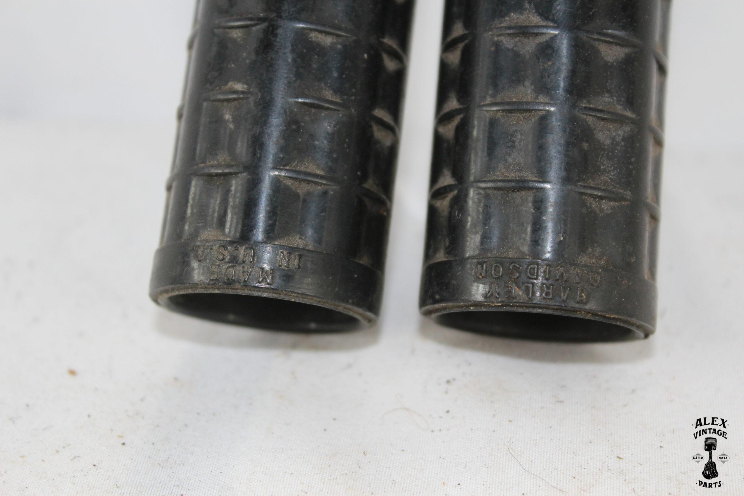 Poignés noires NOS Harley-Davidson WL 1942-1947