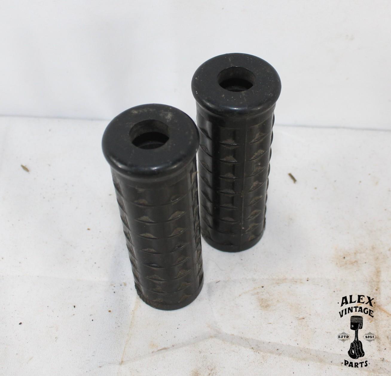 Poignés noires NOS Harley-Davidson WL 1942-1947