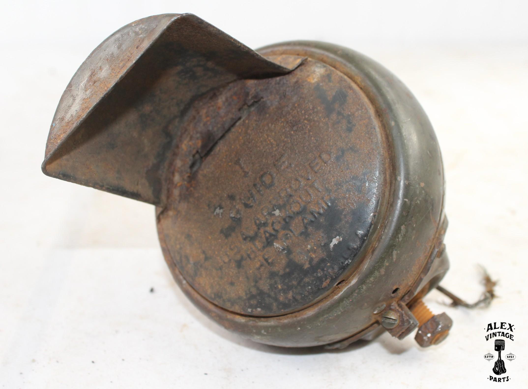 Black out latéral Harley-Davidson WLA militaire GUIDE #1