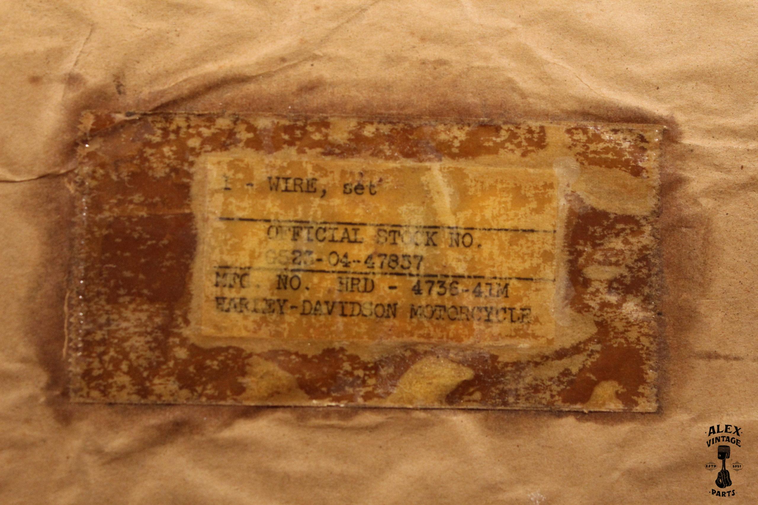 Faisceau électrique NOS Harley-Davidson 750 WLA