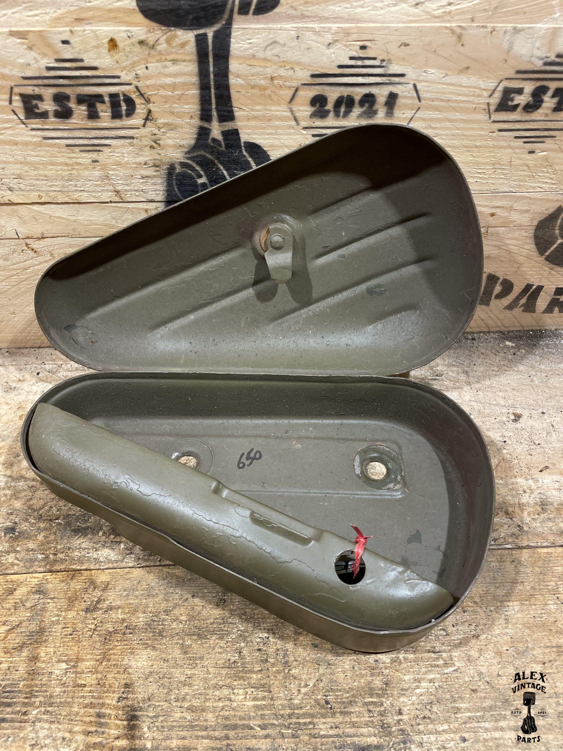 Boite à outil latérale Harley-Davidson WLA WLC WL 1941 et plus