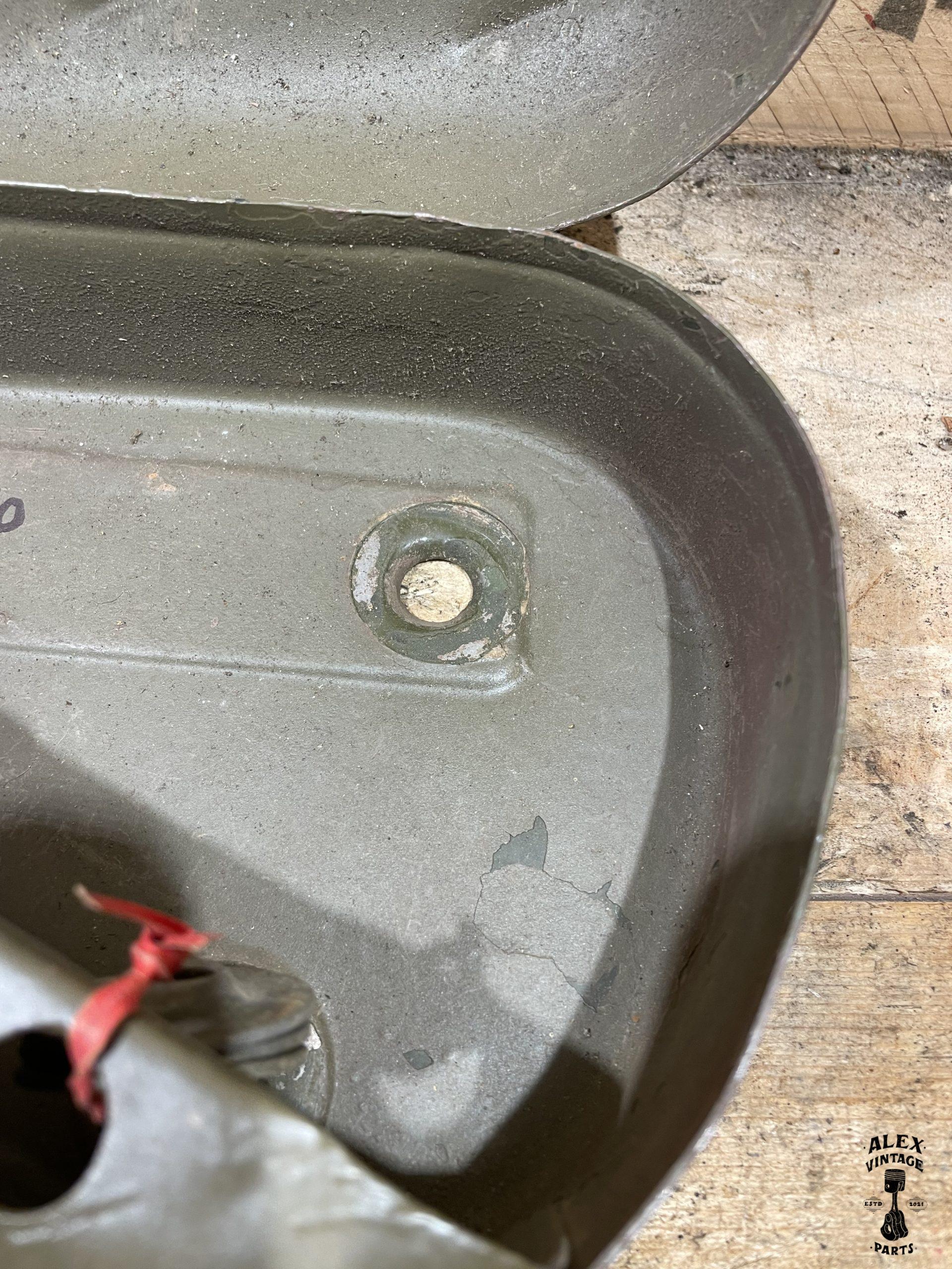 Boite à outil latérale Harley-Davidson WLA WLC WL 1941 et plus