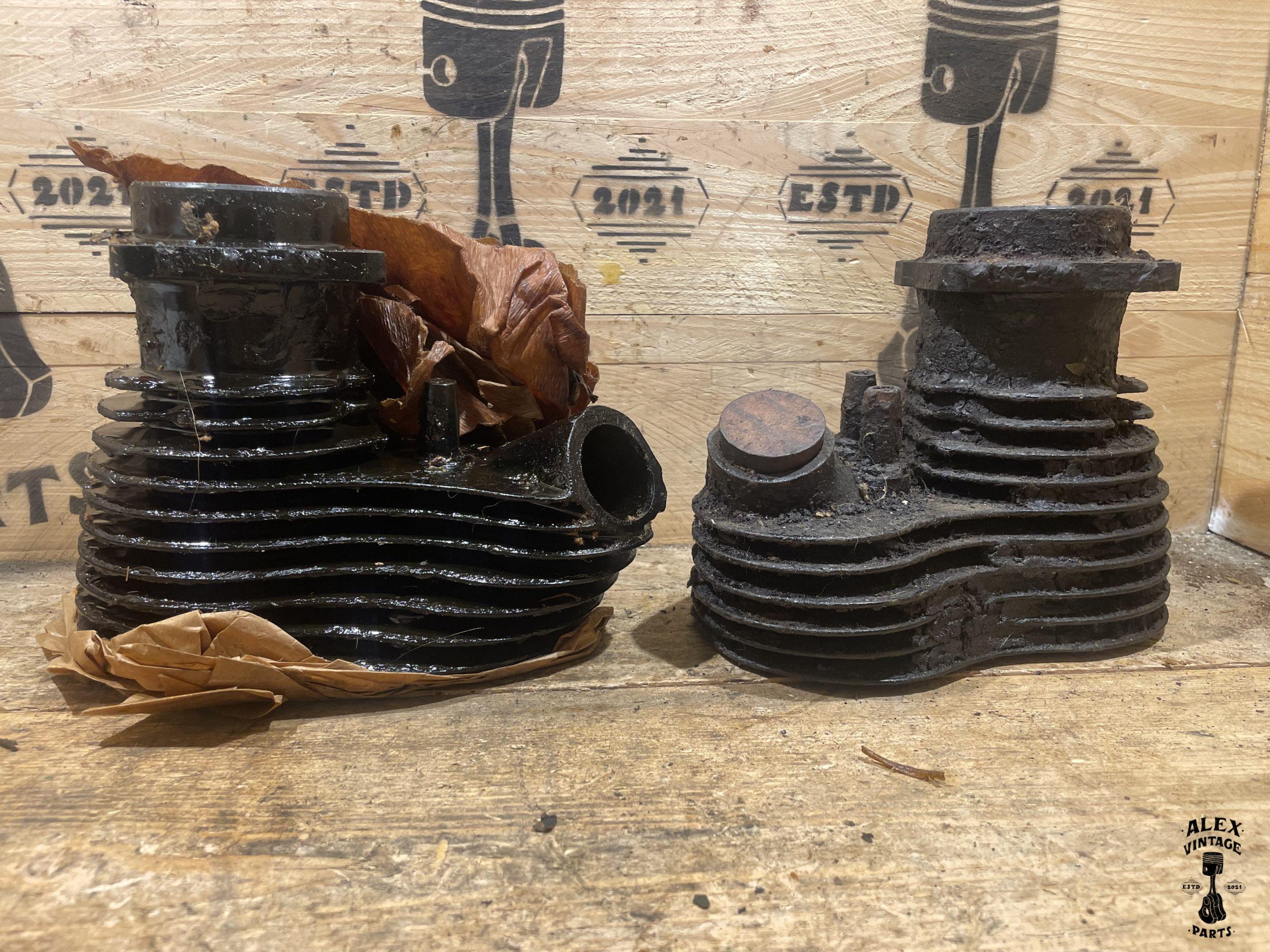 Paire de cylindres NOS Harley-Davidson 750 WLA WLC WL