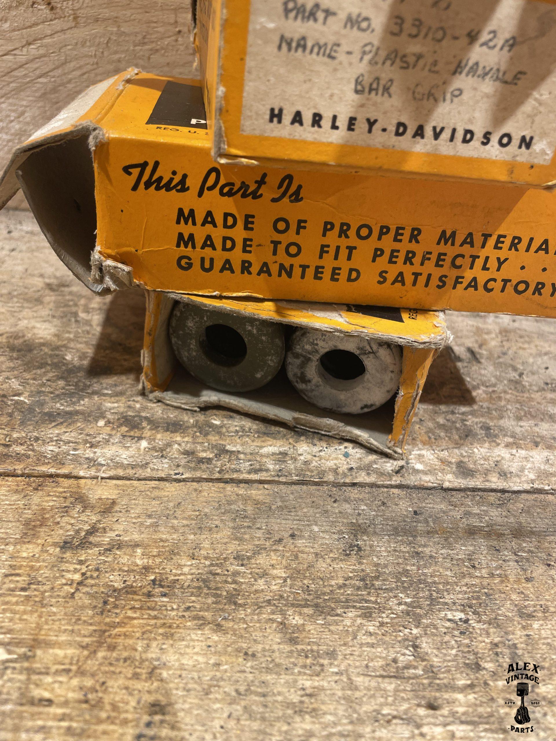 Paire poignées vertes Harley-Davidson WLC