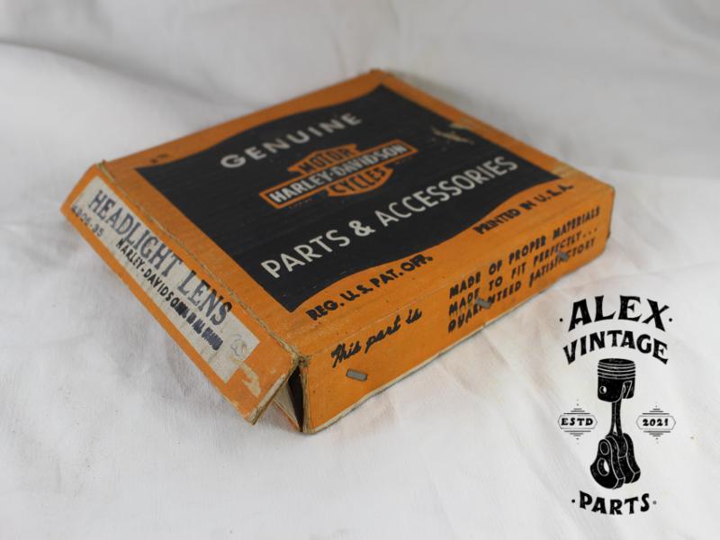 Verre de phare NOS Cycleray Harley-Davidson